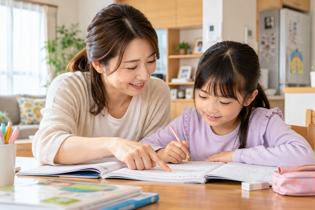 小3の勉強についていけないときの家庭での対策