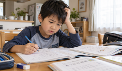 小3で勉強についていけない…原因とつまずきやすい教科、家庭でできる対策